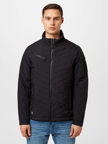 S4 Jackets Funktionsjacke in Schwarz: predná strana