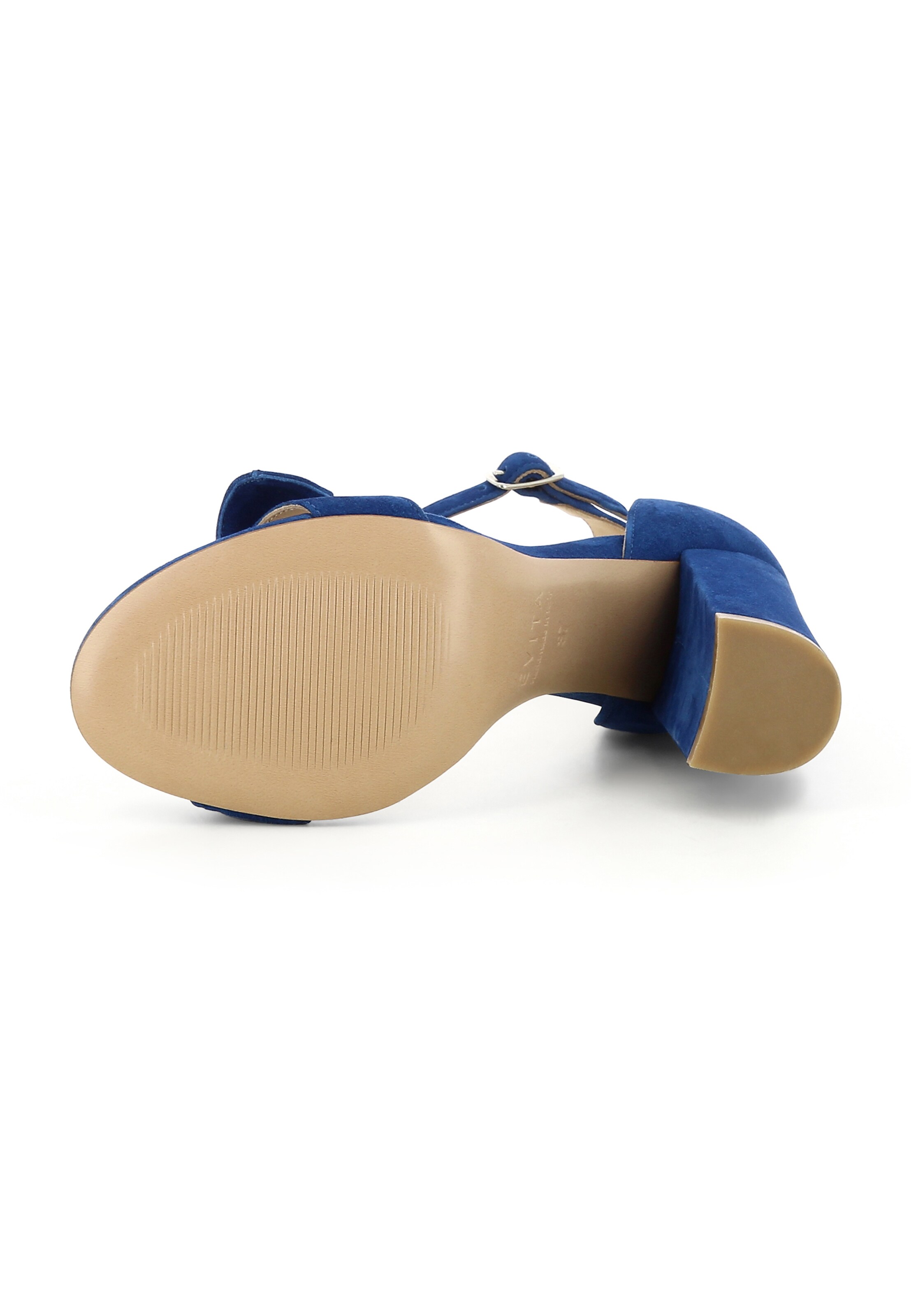 EVITA Sandalen met riem 'EVA' in Blauw