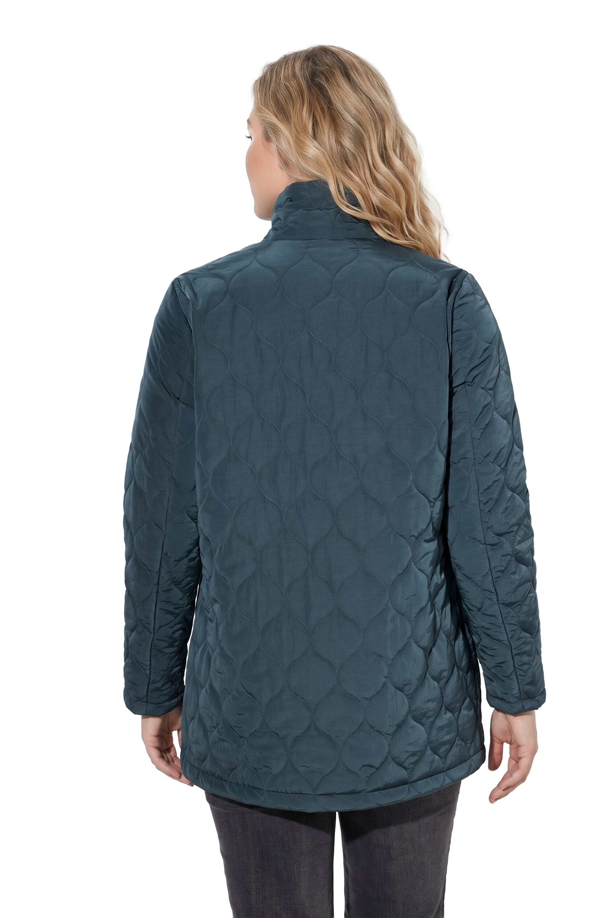 Ulla Popken Between-season jacket in Blue
