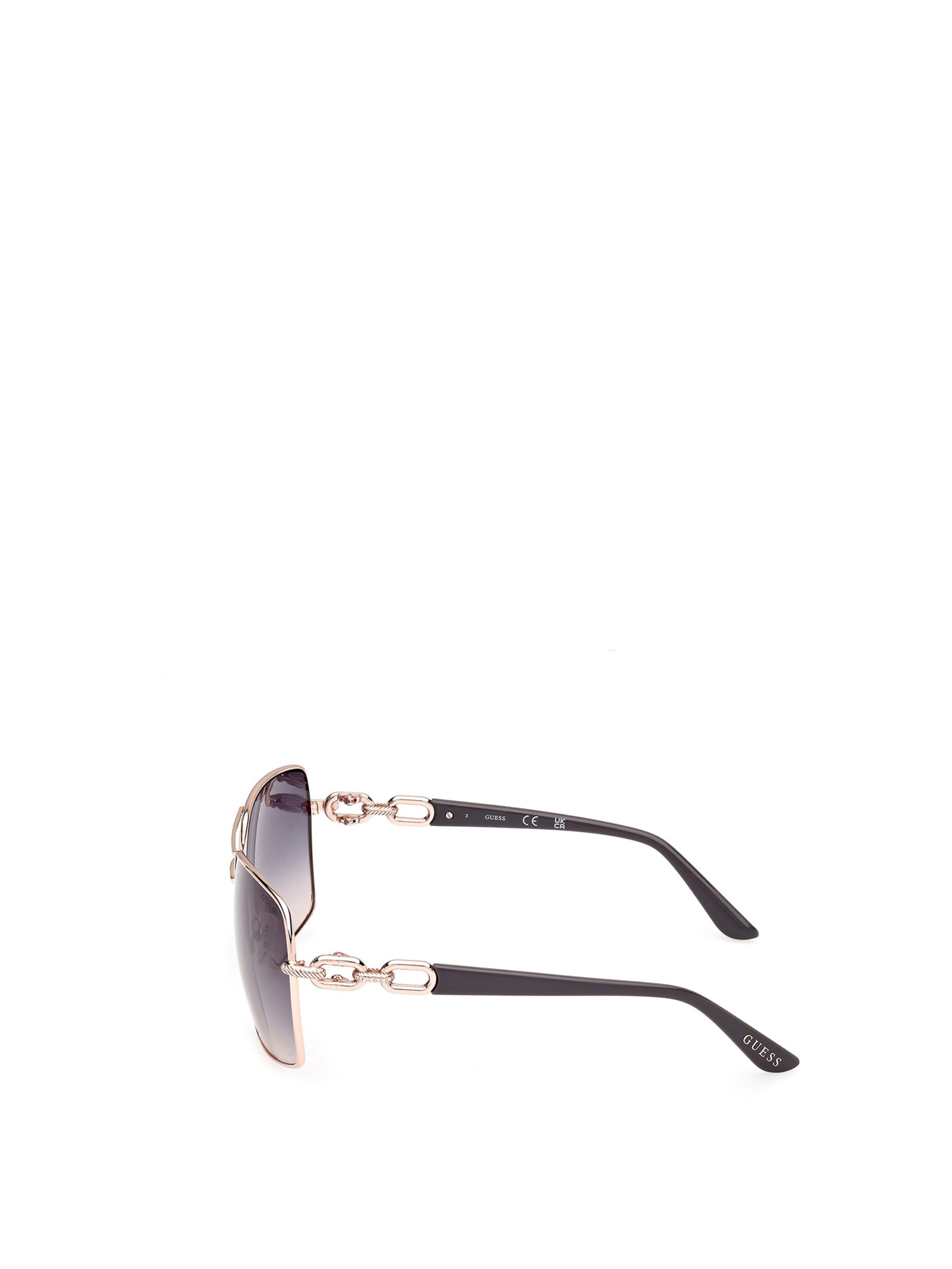 Lunettes de soleil GUESS en or