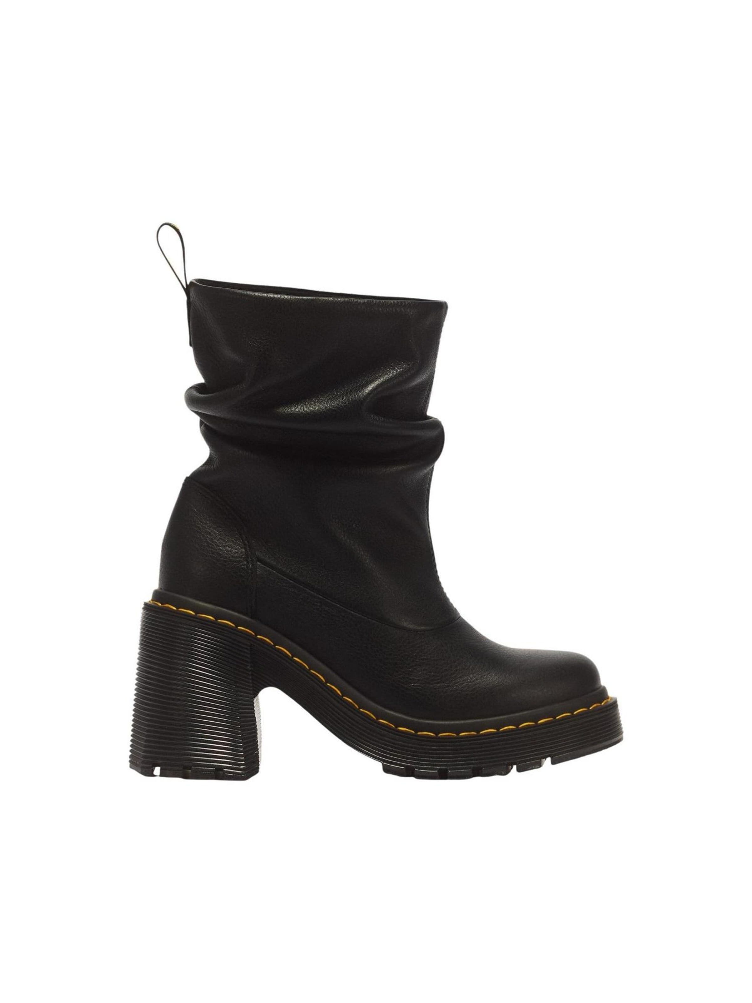 Dr. Martens - Botines 'Kasey Lo Virginia' en negro: frente