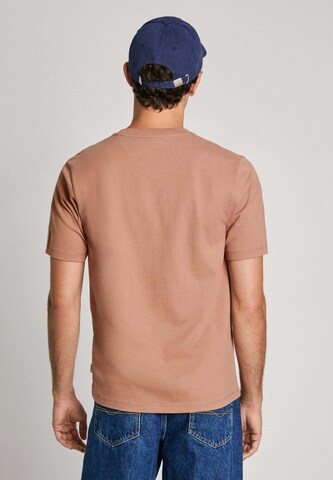 T-Shirt 'Connor' Pepe Jeans en marron