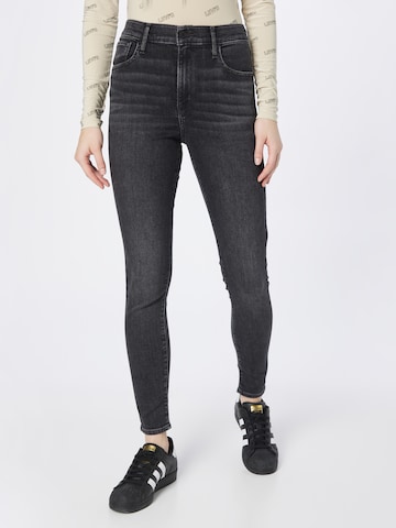 LEVI'S ® Skinny Jeans '720 Hirise Super Skinny' in Black: front