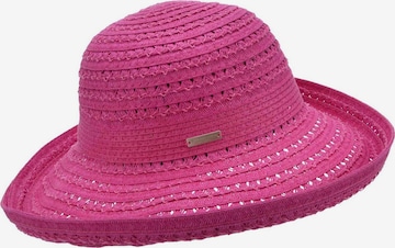 Seeberger Hat 'Hut' in Pink: front