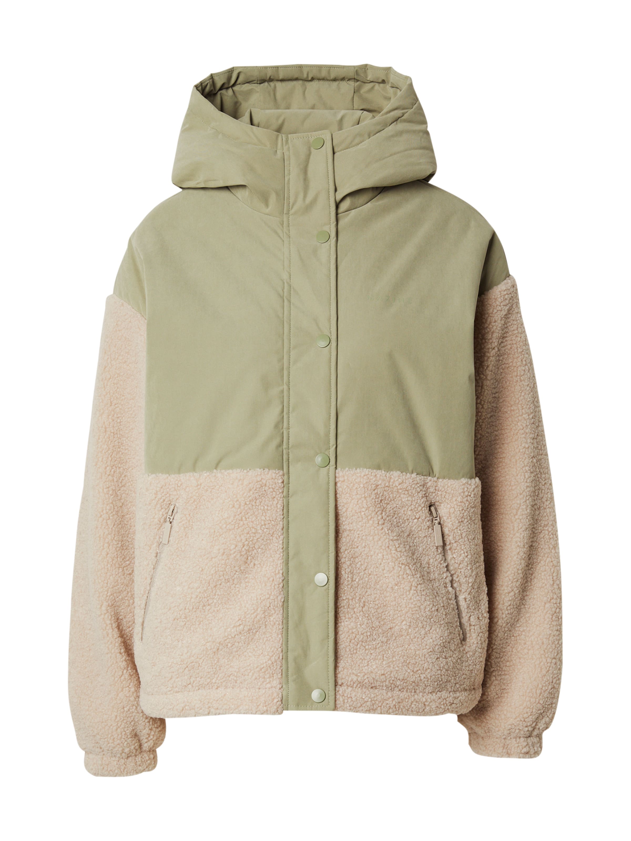 mazine Zimní bunda – zelená: přední strana