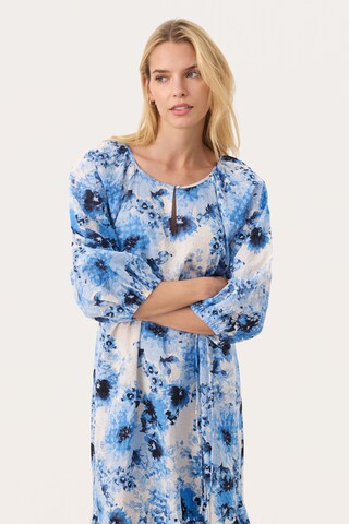 Robe d’été 'Reidun' Part Two en bleu