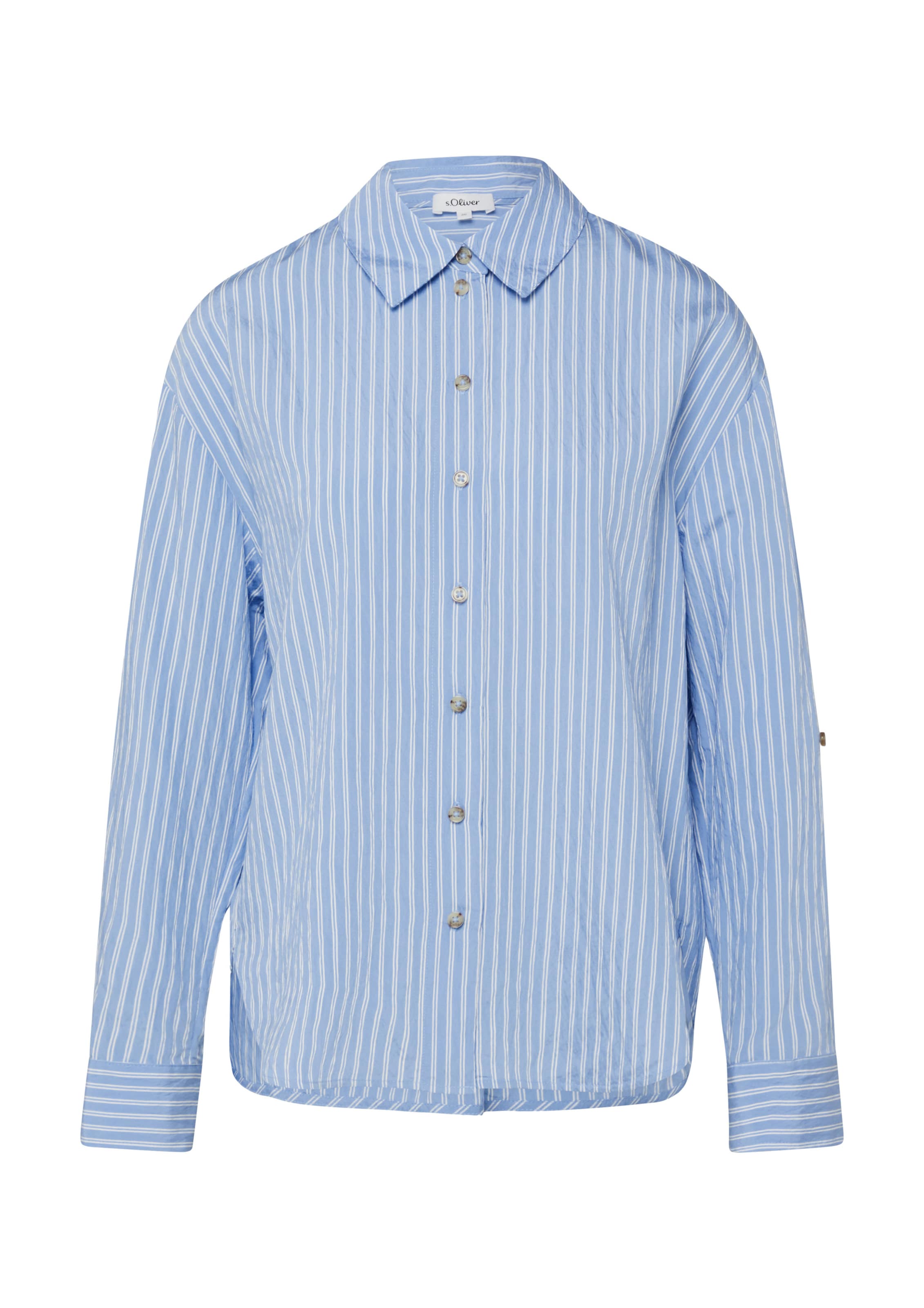 s.Oliver Blouse in Light blue / White, Item view