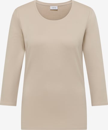 CECIL Shirt in Beige: front