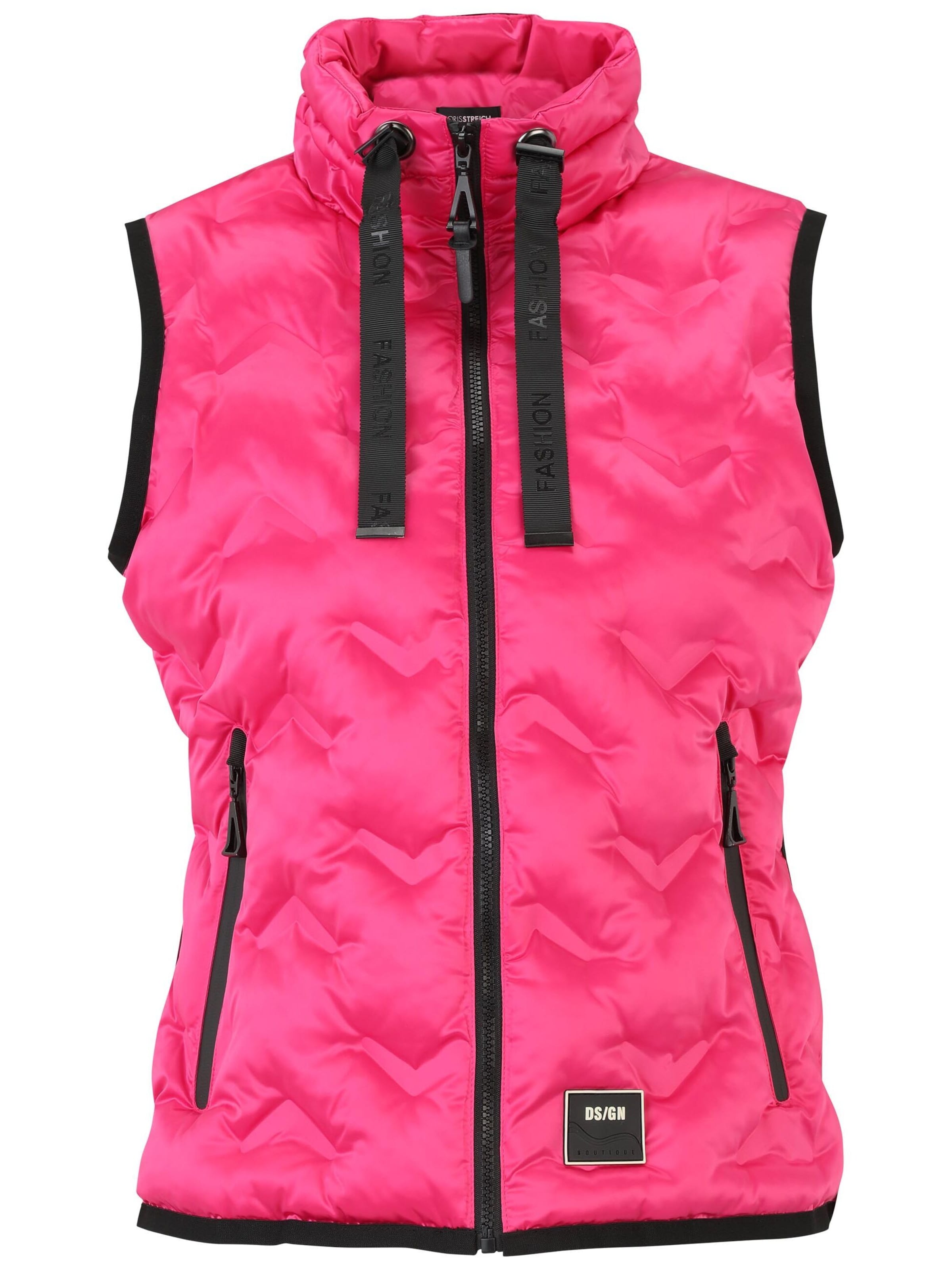 Doris Streich Vest in Pink: front