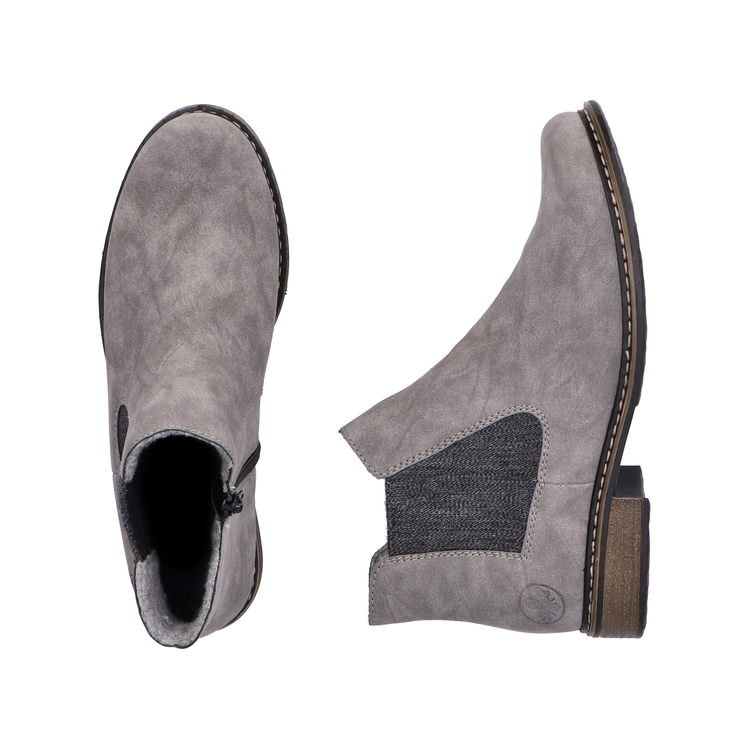Chelsea Boots Rieker en gris