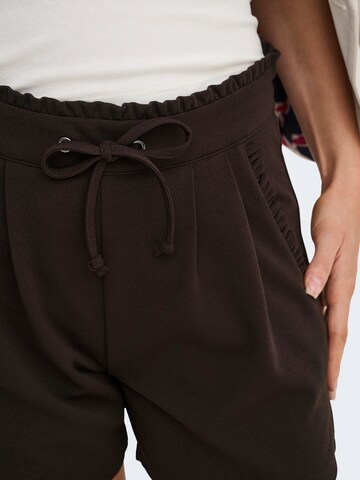 JDY regular Παντελόνι πλισέ 'JDYNEW CATIA' σε καφέ