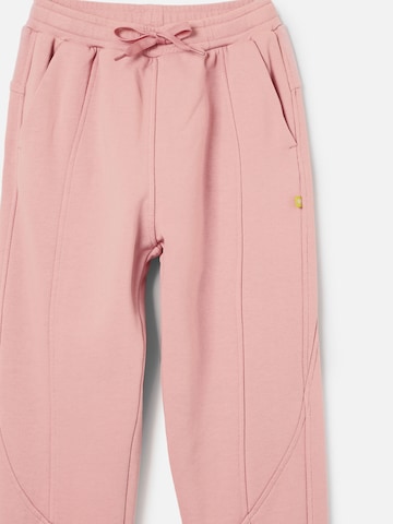 Desigual Loose fit Trousers in Pink