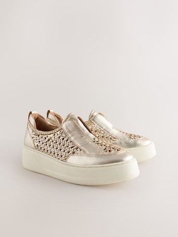 Next Слипоны 'Forever Comfor' в Золотой