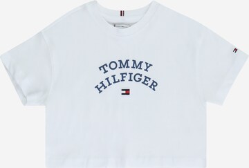 TOMMY HILFIGER T-shirt i vit: framsida