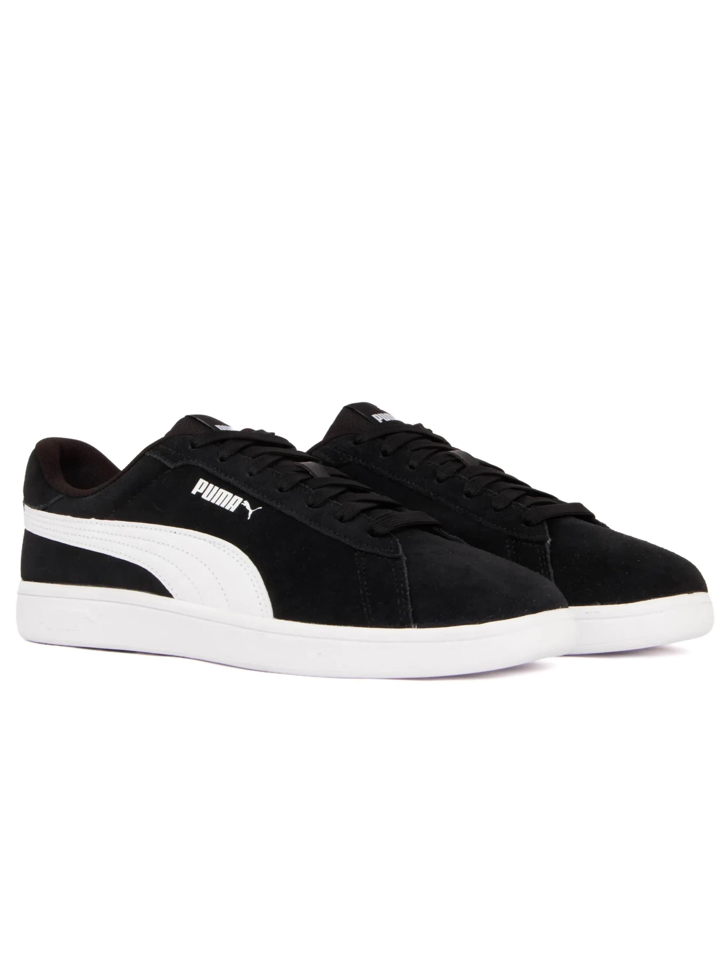 PUMA - Botines con cordones 'Smash 3 SD' en negro