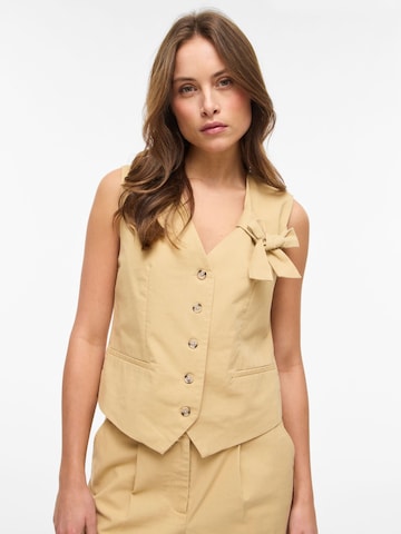 VILA - Chaleco para traje 'VIAlaea' en beige