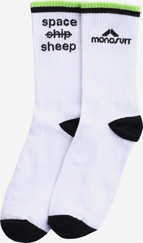 MONOSUIT Socken in Weiß