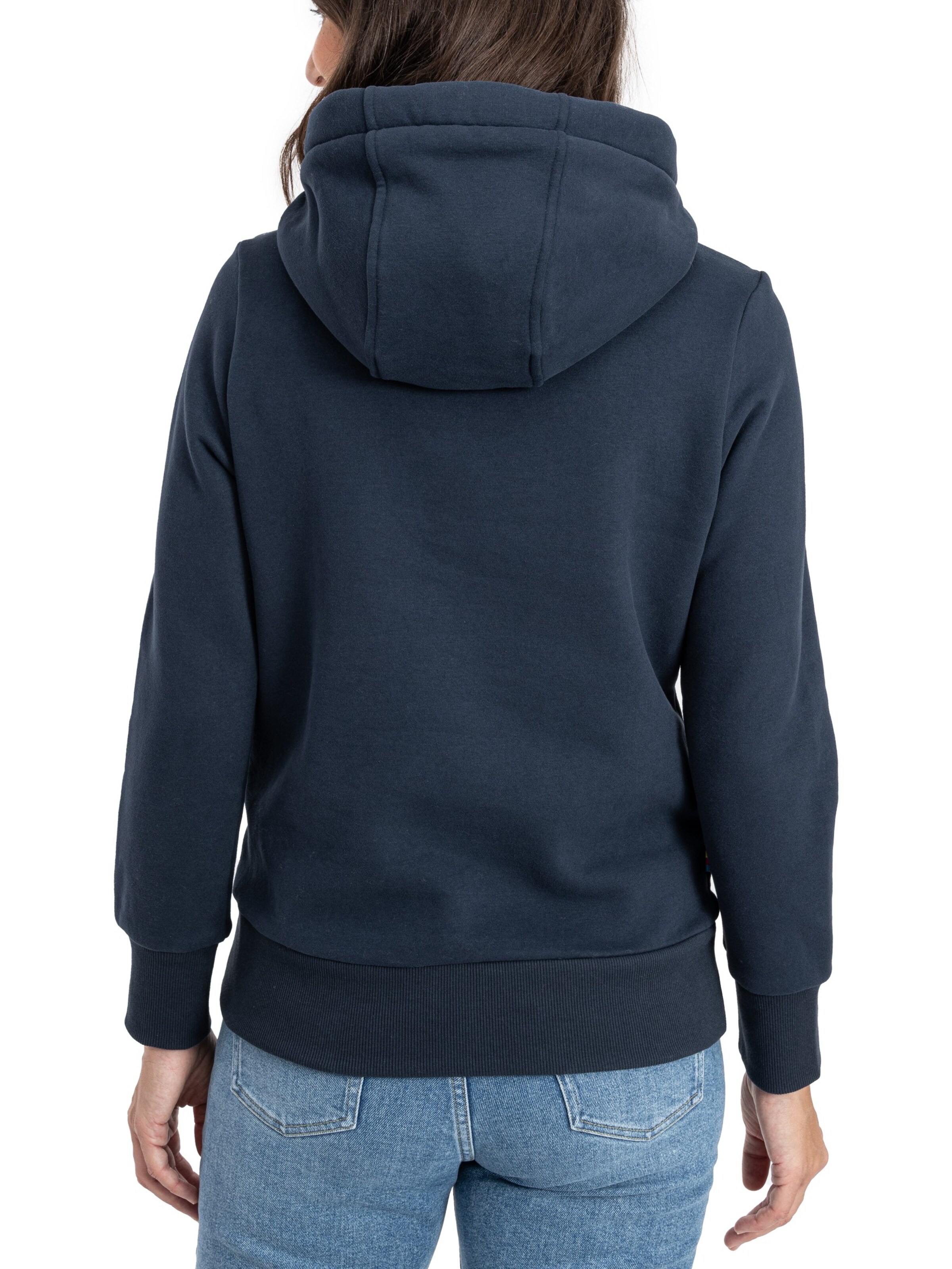 deproc Sweatjacke 'FinjaCMYK II'‌‌‌‌‌‌‌‌‌‌ in Blau