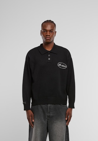 Another Cotton Lab Sweater in Black: front