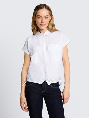 TOM TAILOR Bluse in Weiß: Vorderseite