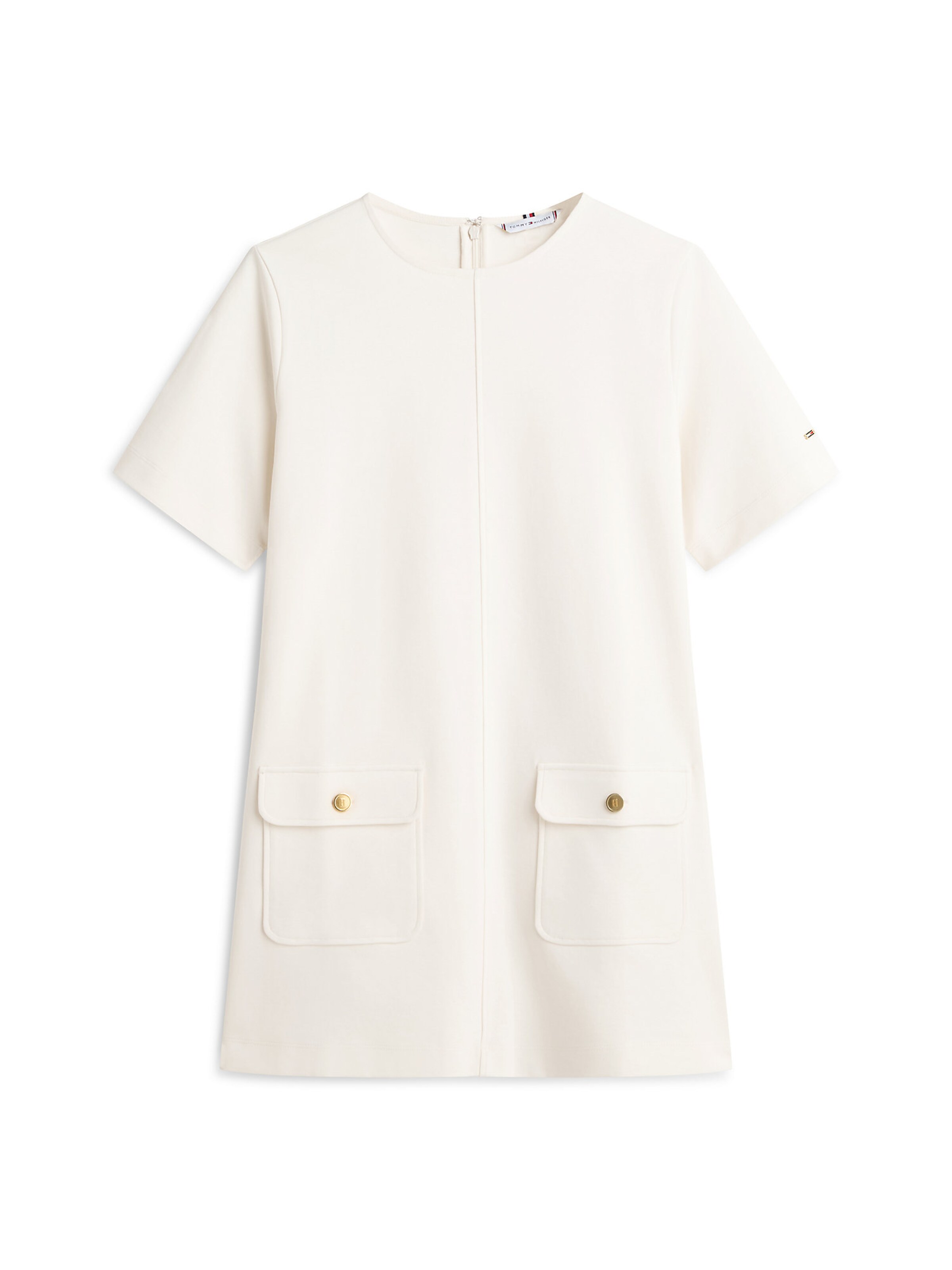 TOMMY HILFIGER Jurk in de kleur Lichtbeige, Productweergave