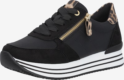 REMONTE Nízke tenisky - béžová / farba ťavej srsti / čierna, Produkt