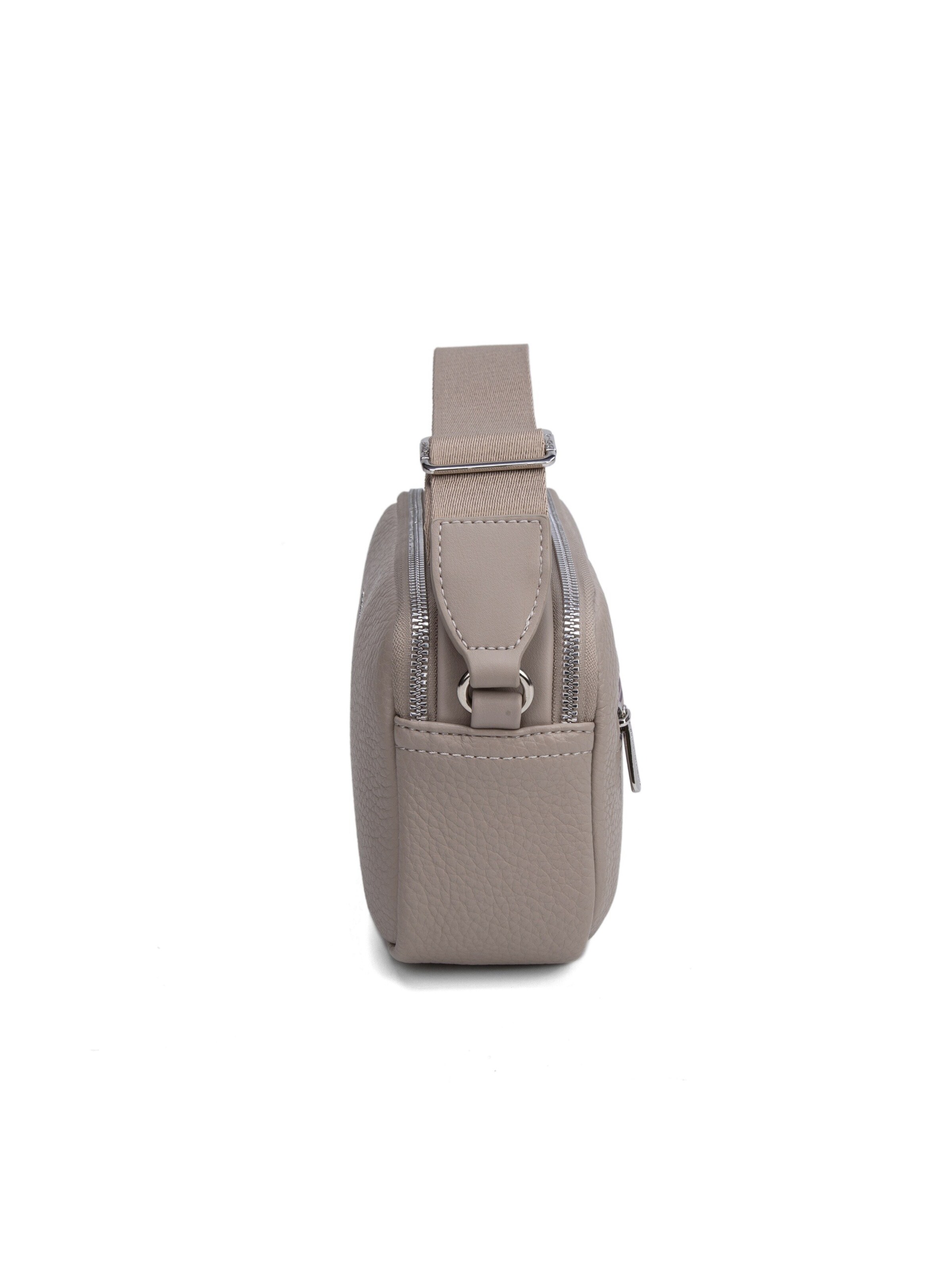 Borsa a tracolla 'Borsa a Tracolla David Jones Texture Grana Fine Doppio Scomparto' di David Jones in grigio