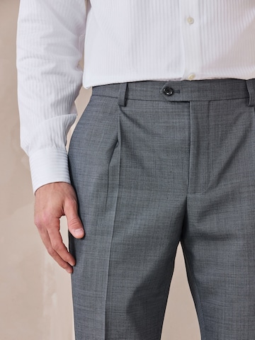 Next Regular Bandplooibroek 'N. Premium' in Grijs