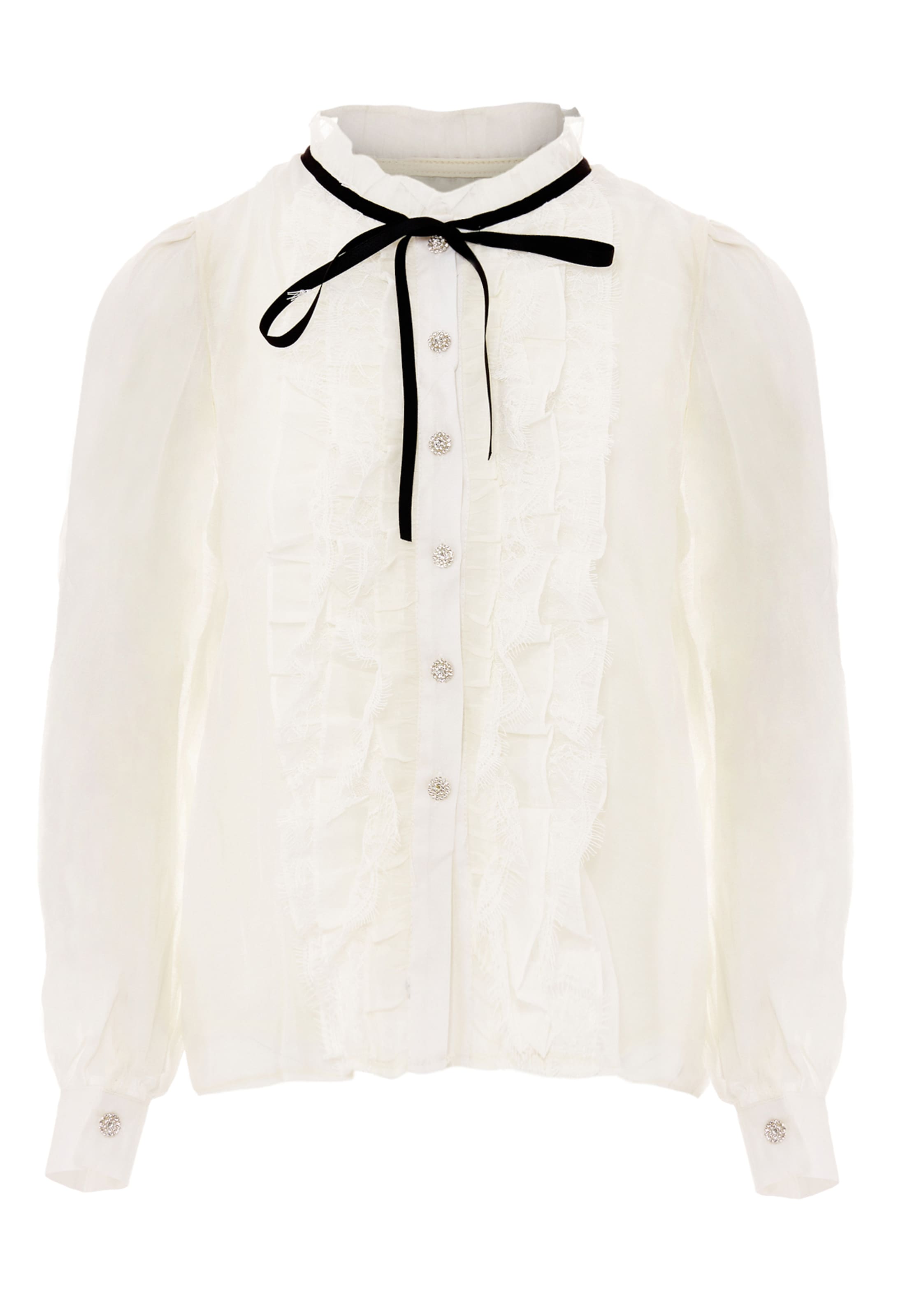 nascita Bluza | bela barva: sprednja stran