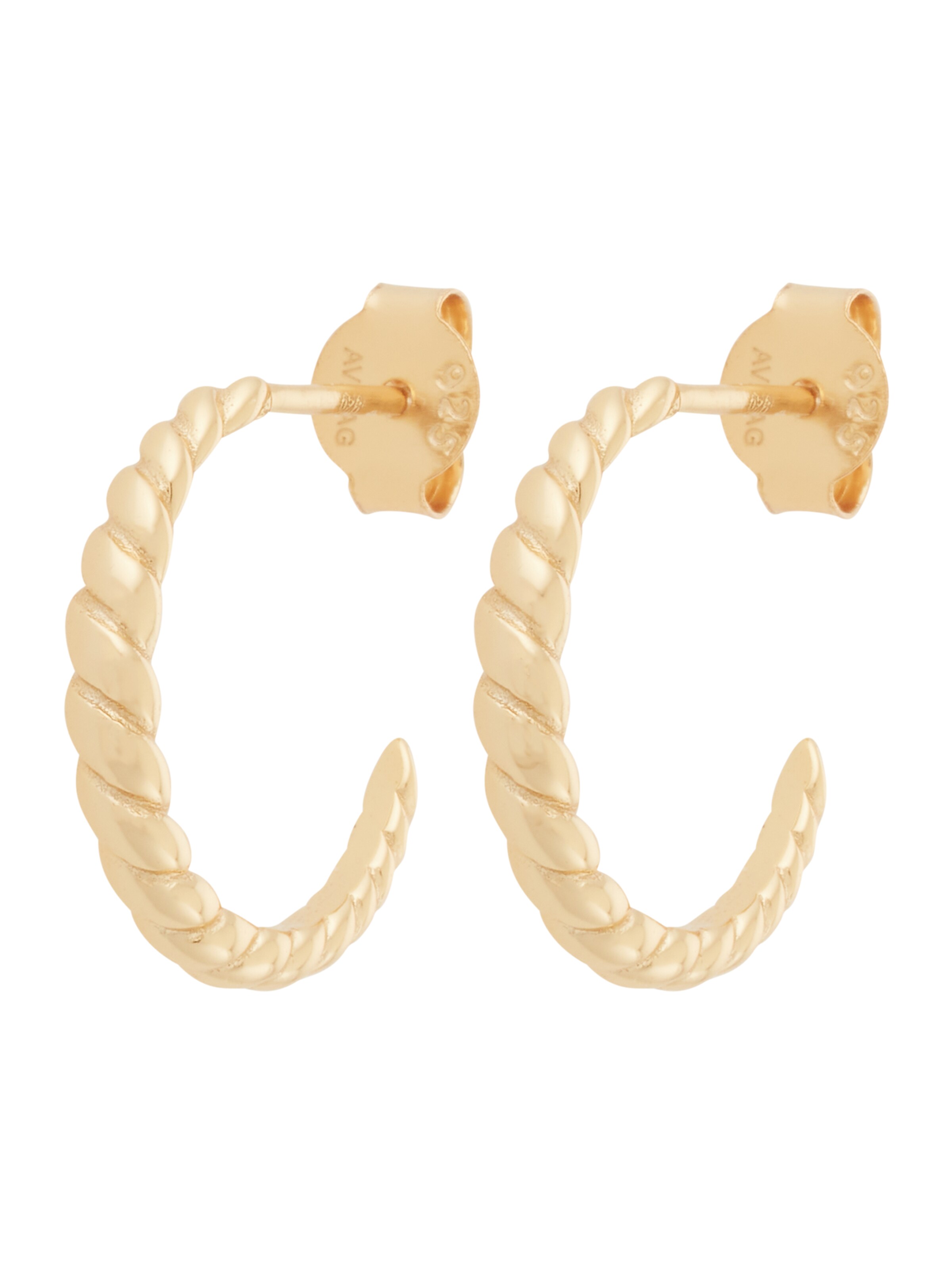 Glanzstücke München Ohrringe in Gold: Vorderseite