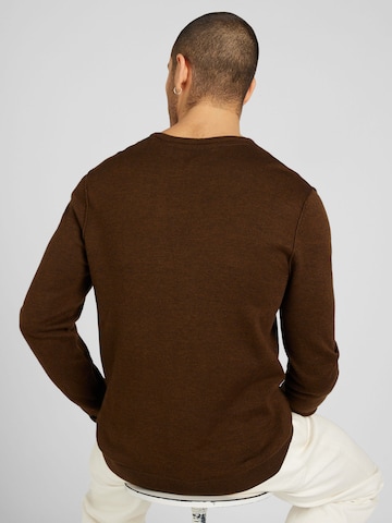 BLEND - Jersey en marrón