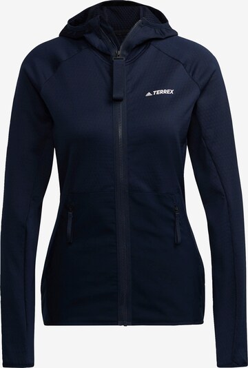adidas Terrex Jacke in blau / dunkelblau, Produktansicht
