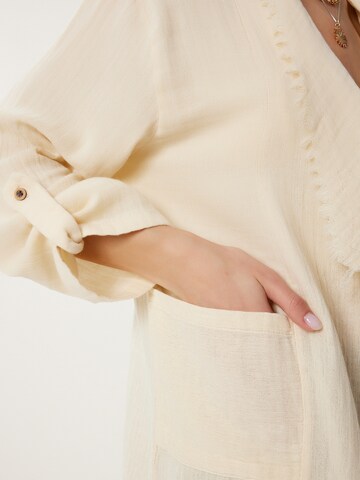 Happiness İstanbul Καλοκαιρινό μπουφάν σε μπεζ