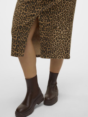Vero Moda Curve Nederdel 'CVERI' i brun