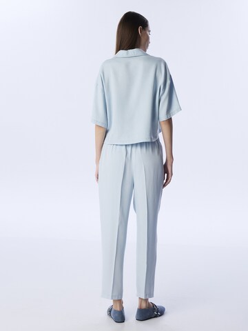 Chemisier Twist en bleu