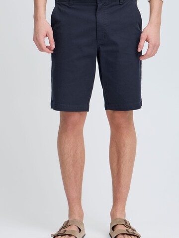 Kronstadt Regular Chino Pants 'Cummings' in Blue: front
