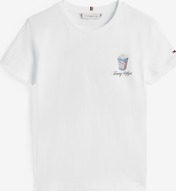 TOMMY HILFIGER T-Shirt in Weiß: Vorderseite
