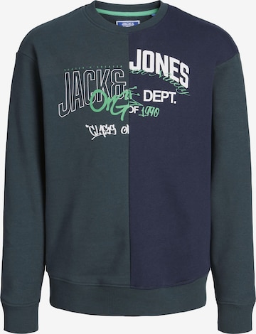 Sweat Jack & Jones Junior en vert : devant