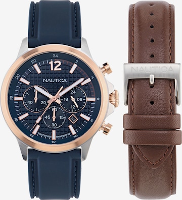 Montre à affichage analogique 'NCT BLUEOCEAN' NAUTICA en bleu : devant