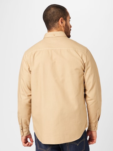 Carhartt WIP Regular Fit Skjorte 'Bolton' i beige