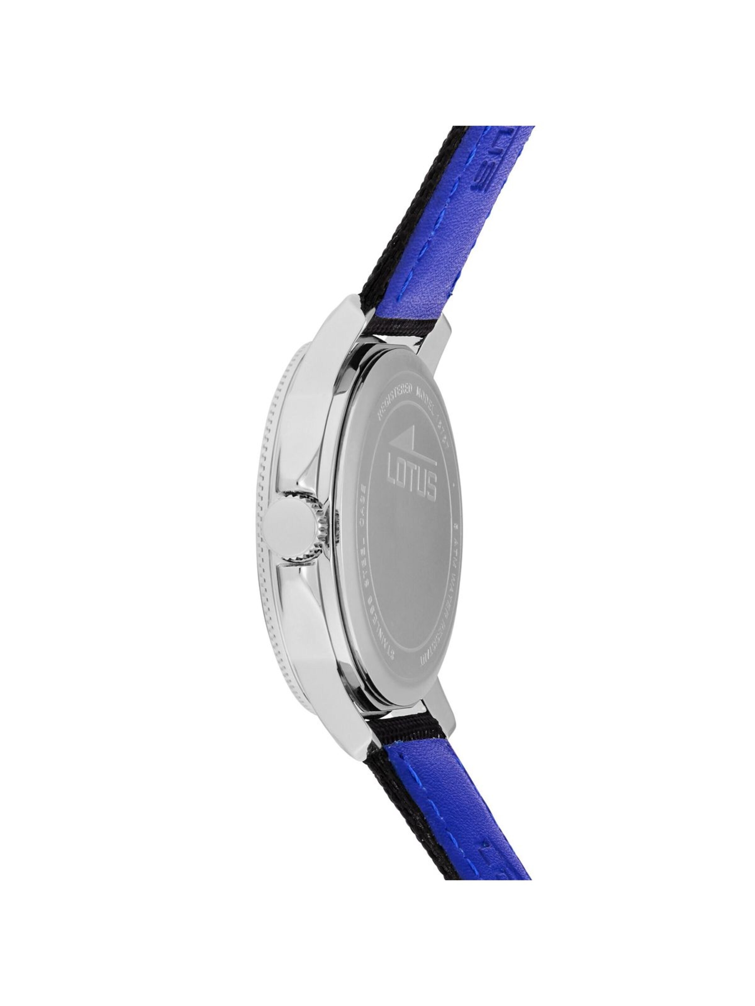 Montre à affichage analogique 'Junior Collection' Lotus en noir