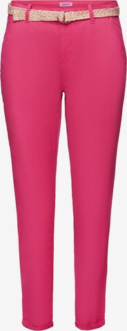 ESPRIT Slimfit Hose in Pink: predná strana