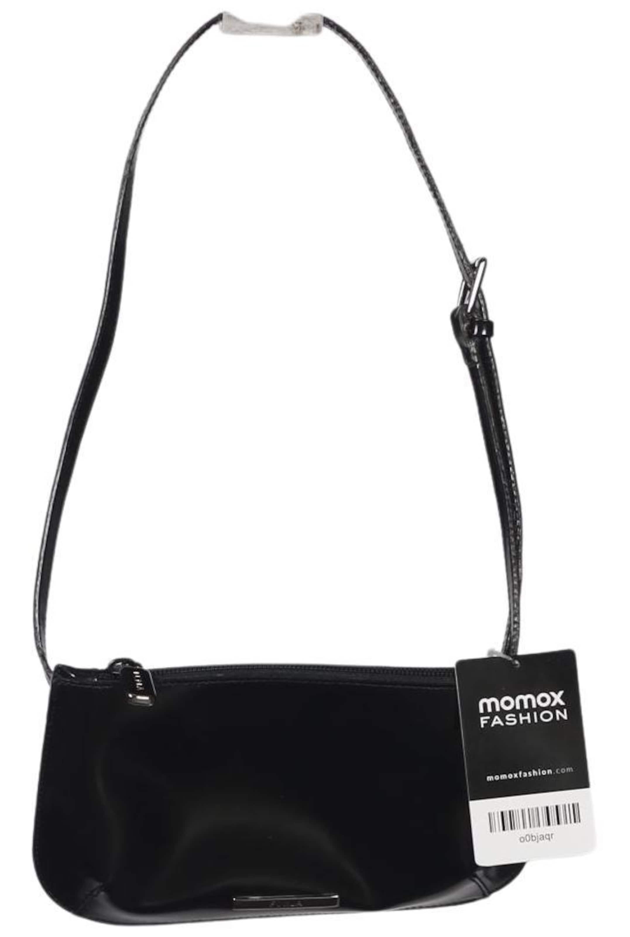 FURLA Handtasche klein Leder One Size in Schwarz: Vorderseite