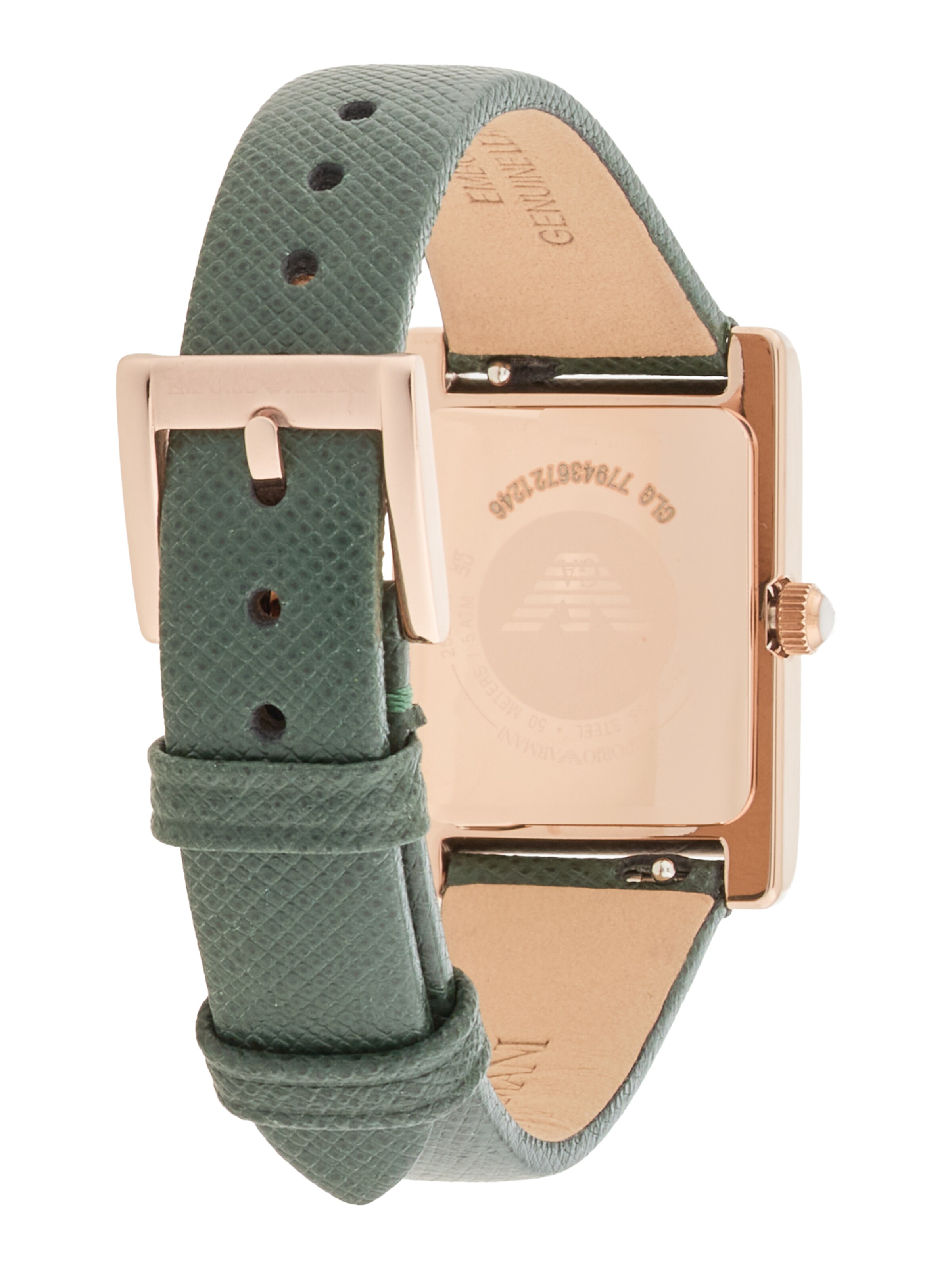 Emporio Armani Аналоговые часы в Зеленый