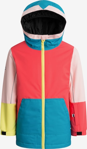 WeeDo Winter Jacket 'Cosmo Love' in Mixed colors: front