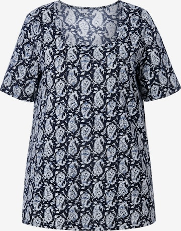 Ulla Popken Shirt in Black: front