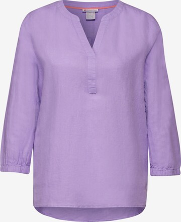 STREET ONE Blouse in Purple: front