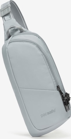 Borsa a tracolla di Pacsafe in grigio: frontale
