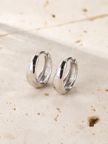 Hey Happiness Ohrringe 'Mini Dome' in Silber