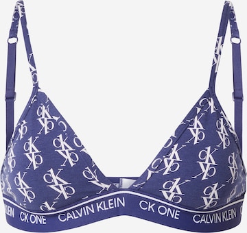 Calvin Klein UnderwearGrudnjak - ljubičasta boja: prednji dio